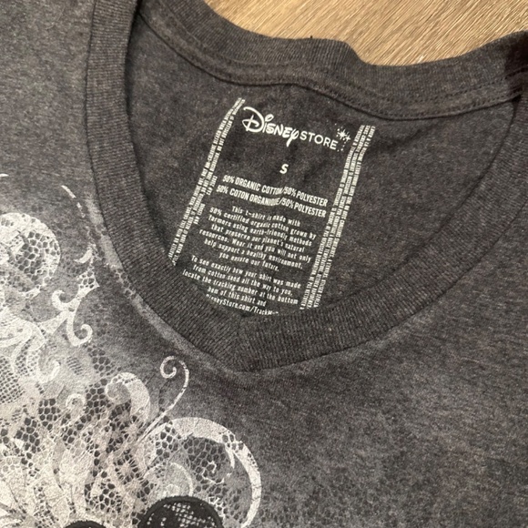 Gray Disney Mickey & Minnie Tee Women's S - Picture 2 of 4